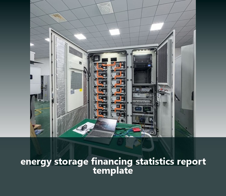 energy storage financing statistics report template