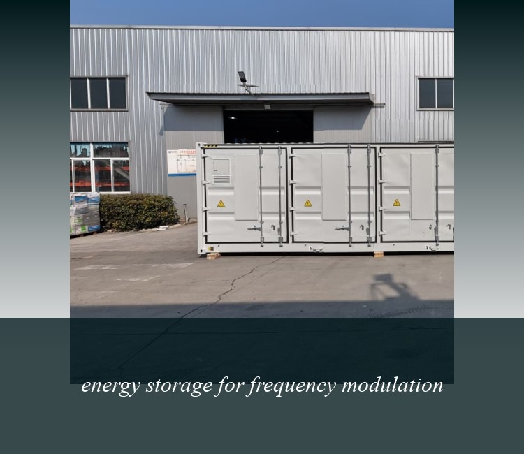 energy storage for frequency modulation