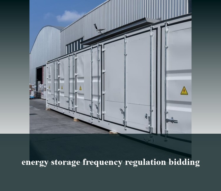 energy storage frequency regulation bidding