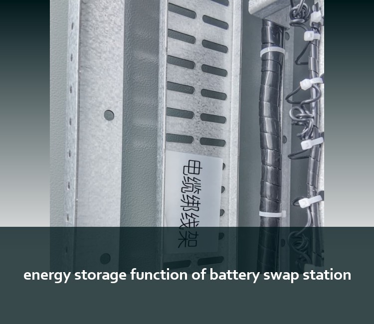 energy storage function of battery swap station