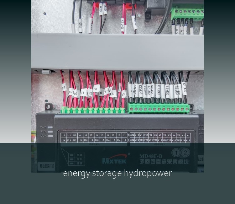 energy storage hydropower