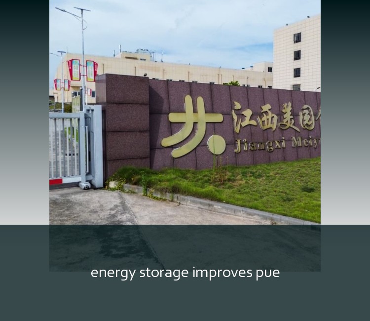 energy storage improves pue