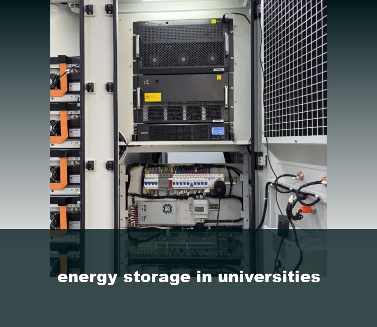 energy storage in universities