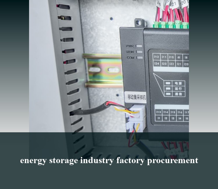 energy storage industry factory procurement