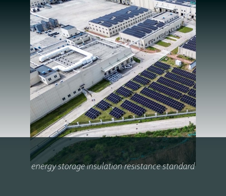 energy storage insulation resistance standard