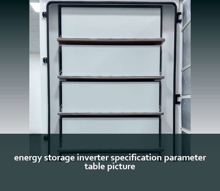 energy storage inverter specification parameter table picture