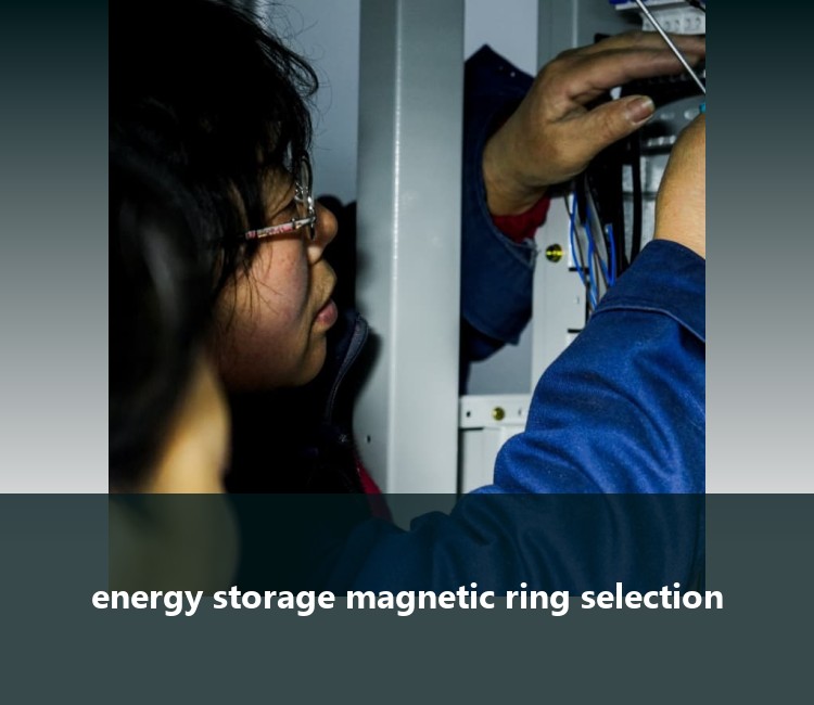 energy storage magnetic ring selection