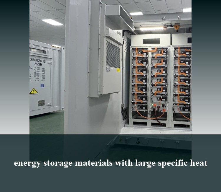 energy storage materials with large specific heat