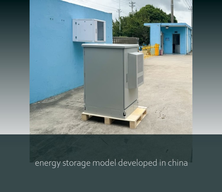 energy storage model developed in china