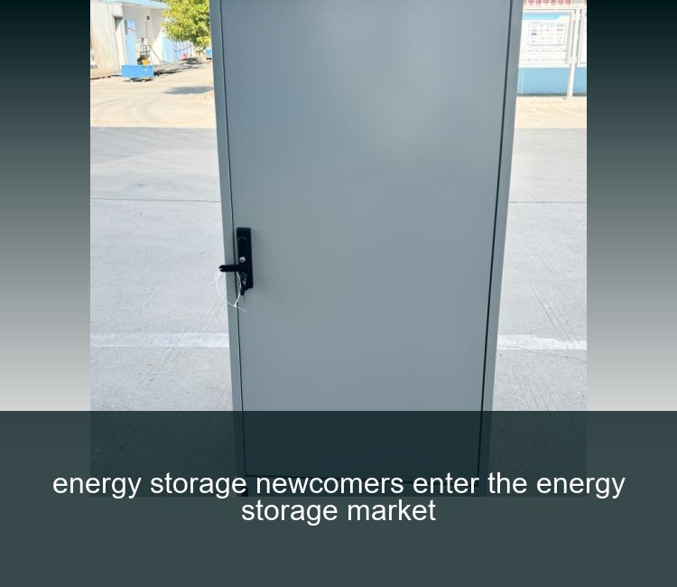 energy storage newcomers enter the energy storage market