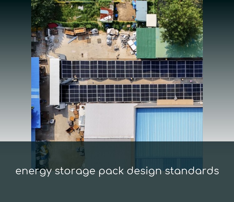 energy storage pack design standards