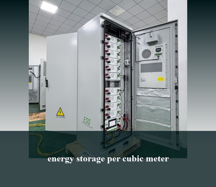 energy storage per cubic meter