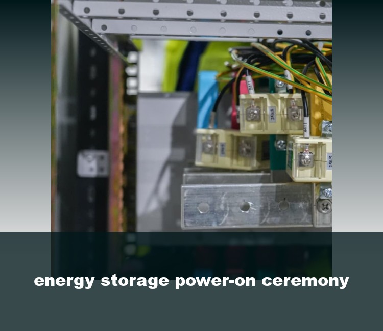 energy storage power-on ceremony