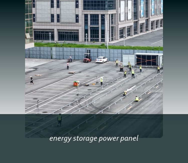 energy storage power panel