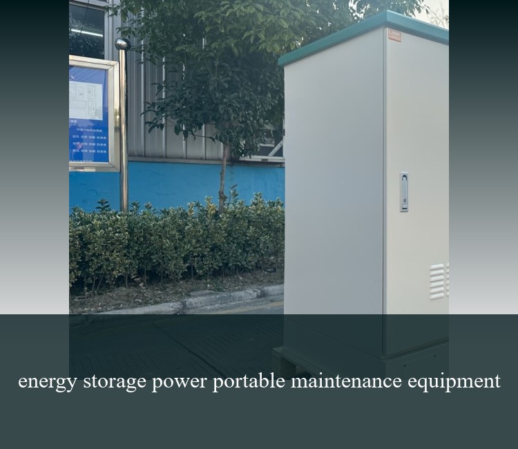 energy storage power portable maintenance equipment