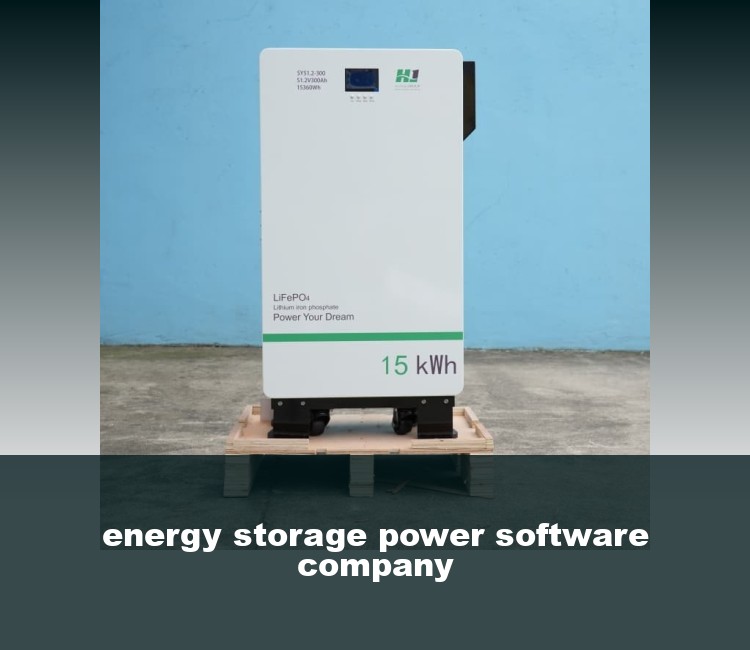 energy storage power software company