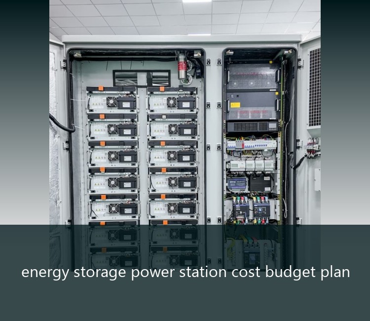 energy storage power station cost budget plan