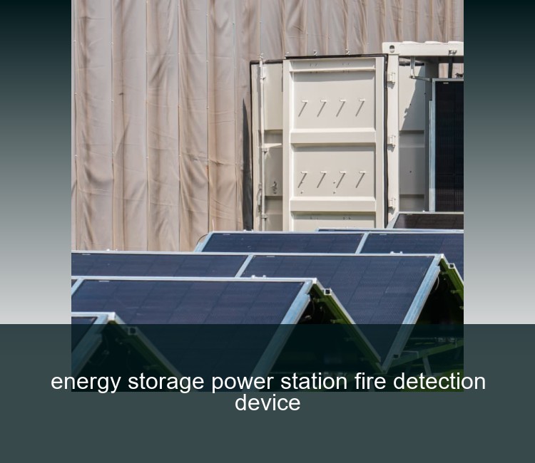 energy storage power station fire detection device