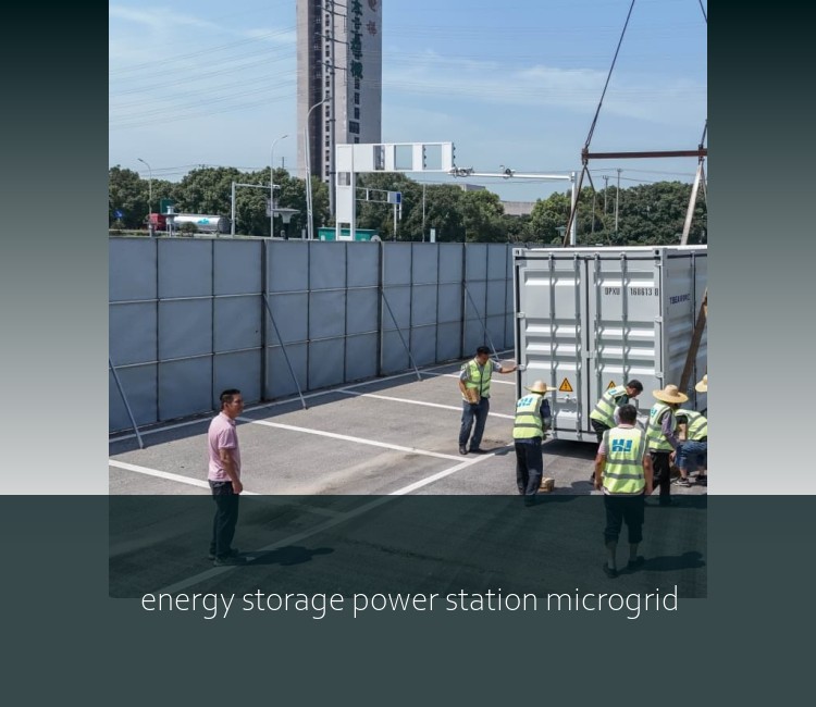 energy storage power station microgrid