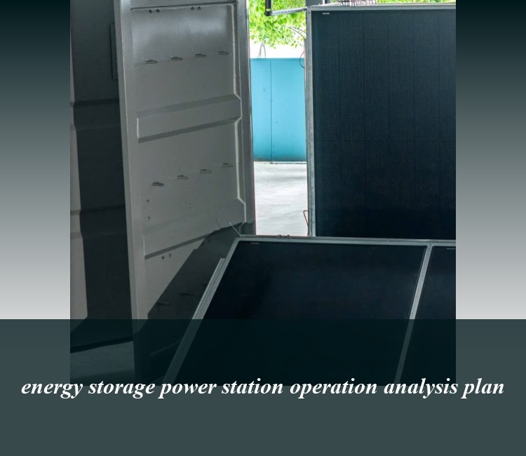 energy storage power station operation analysis plan