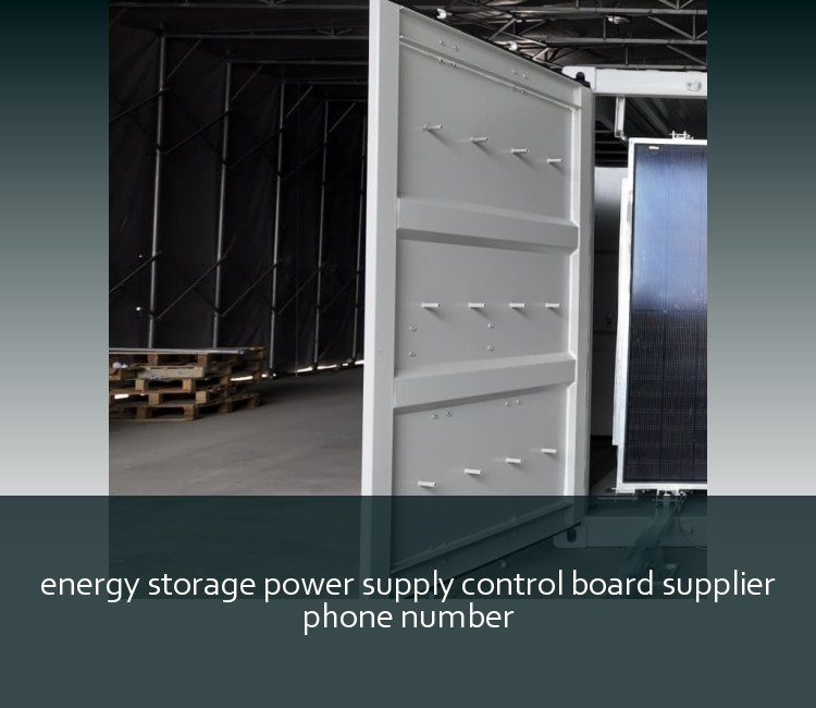 energy storage power supply control board supplier phone number