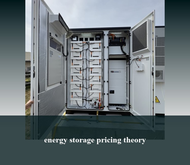 energy storage pricing theory
