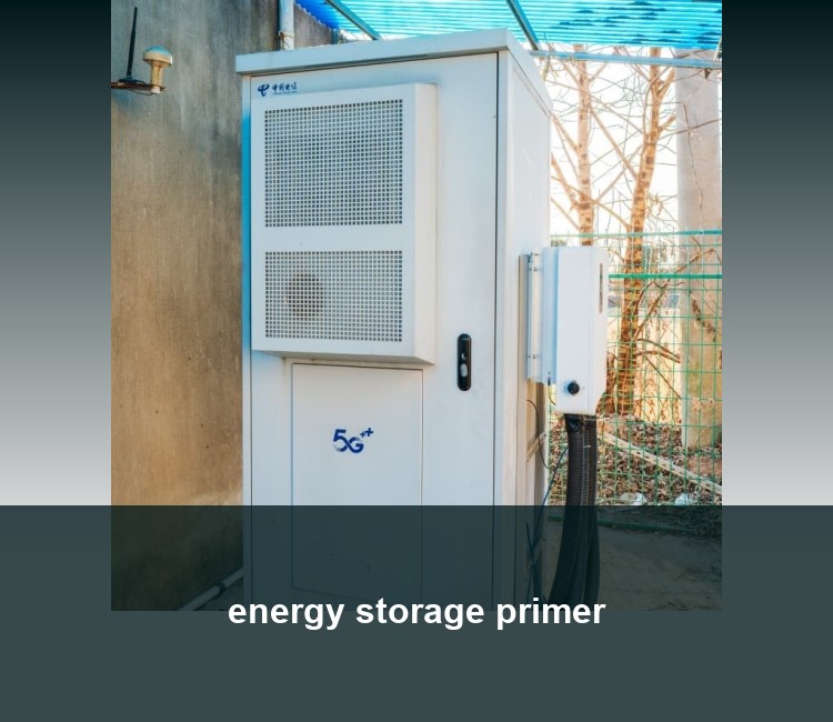 energy storage primer