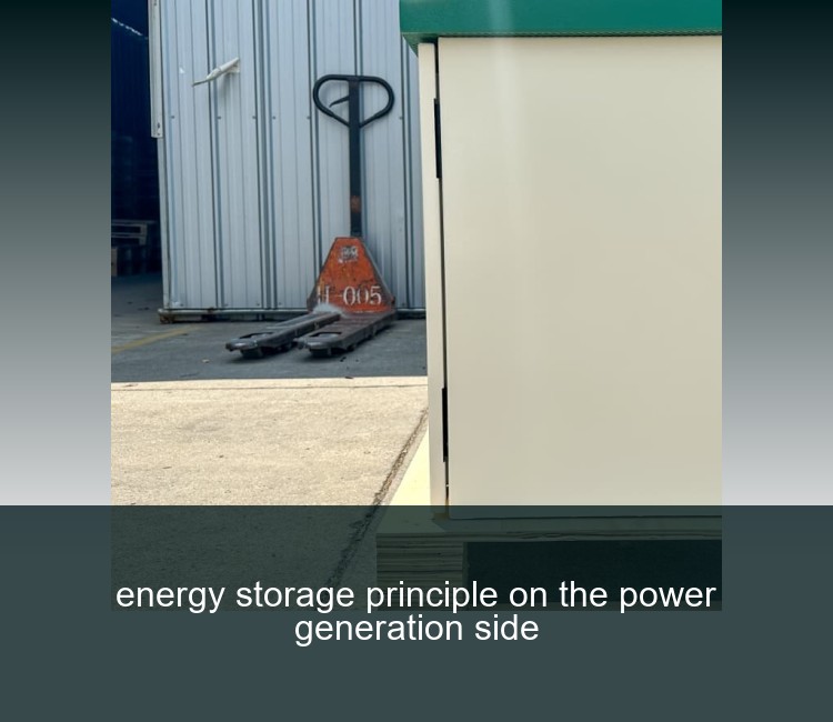 energy storage principle on the power generation side