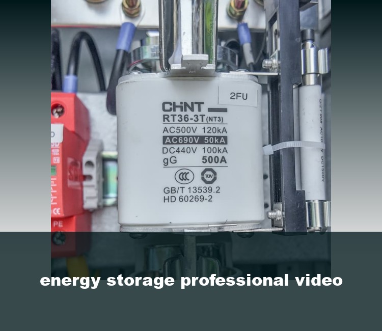 energy storage professional video