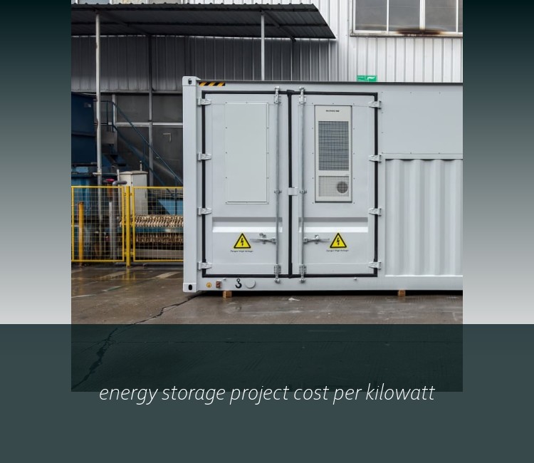 energy storage project cost per kilowatt