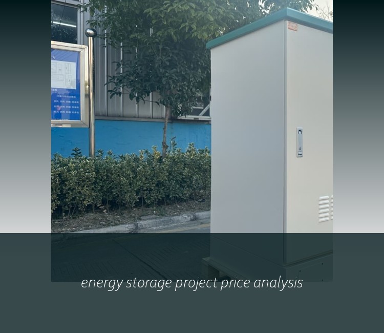 energy storage project price analysis