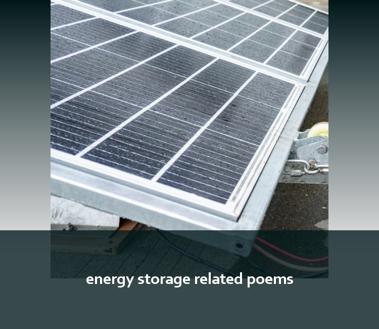 energy storage related poems