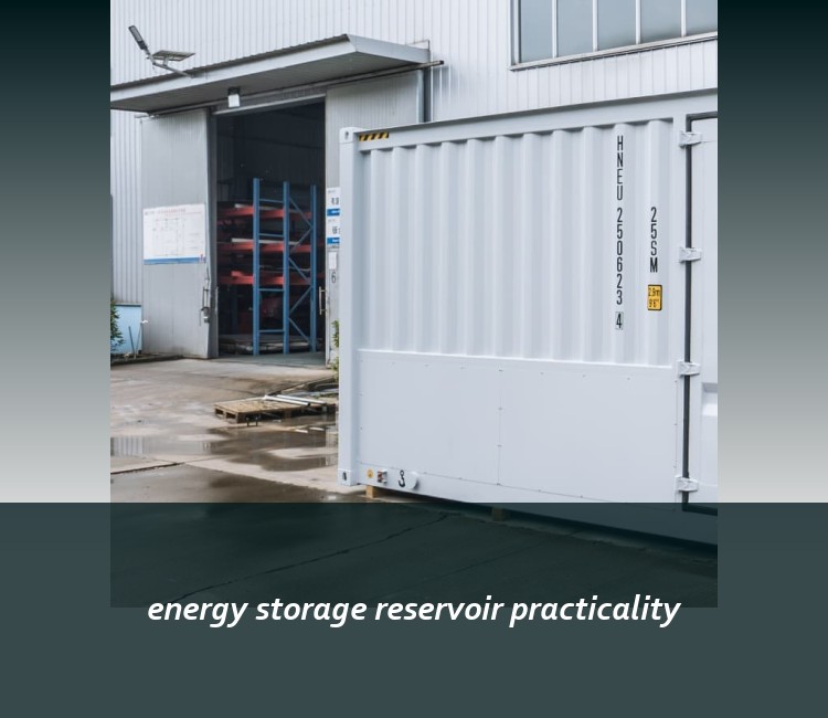 energy storage reservoir practicality