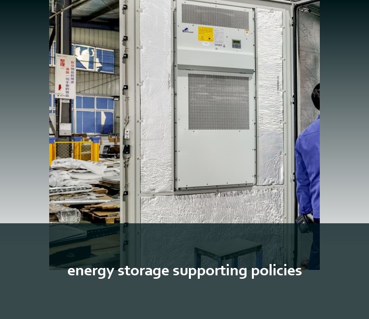 energy storage supporting policies