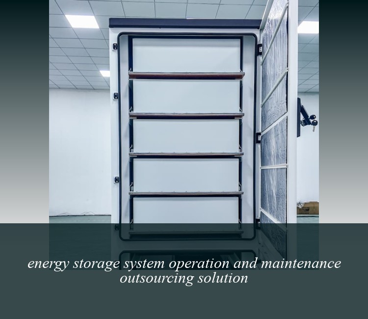 energy storage system operation and maintenance outsourcing solution
