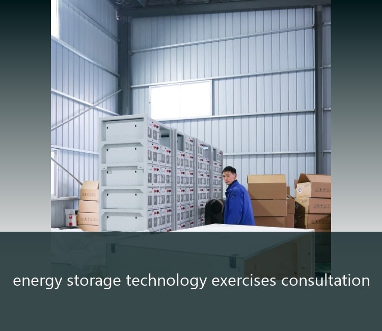 energy storage technology exercises consultation