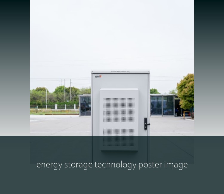 energy storage technology poster image