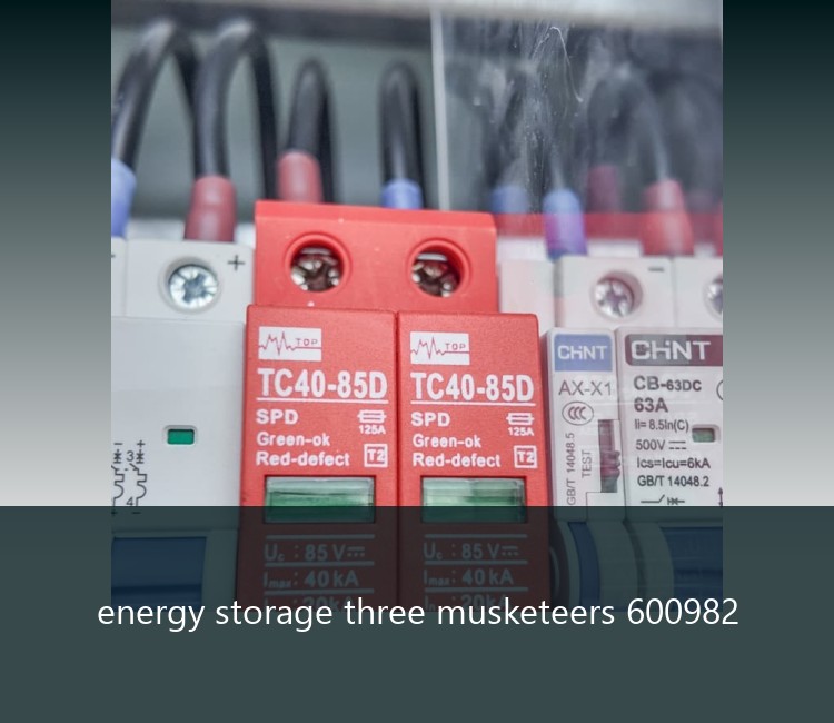 energy storage three musketeers 600982