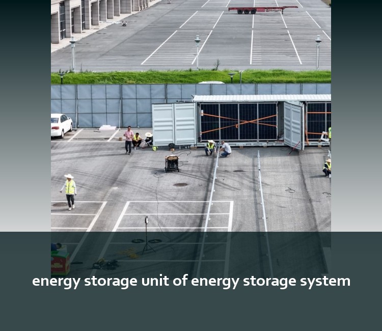 energy storage unit of energy storage system
