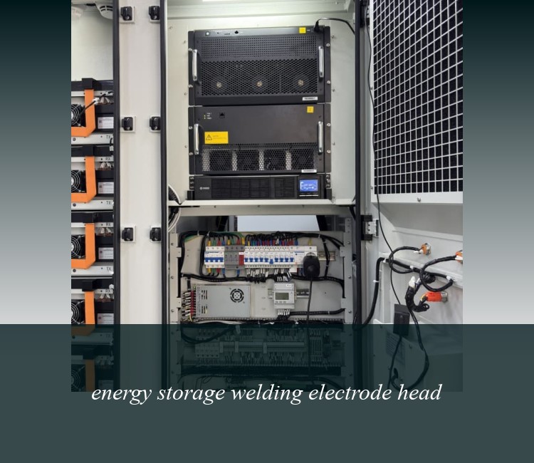 energy storage welding electrode head