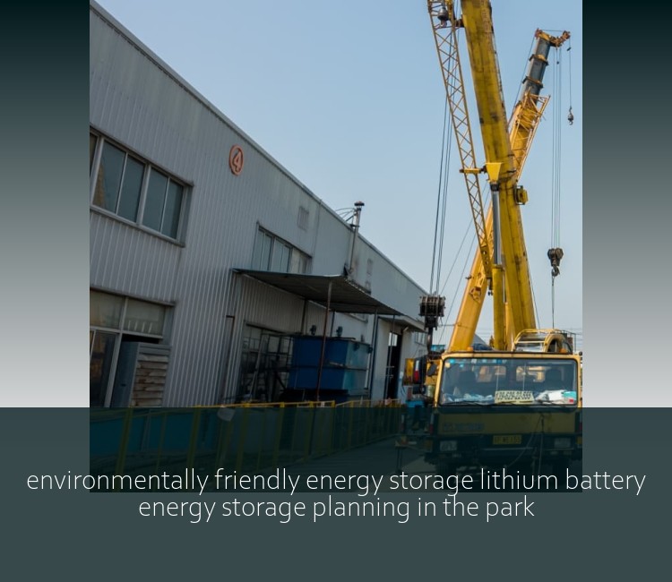 environmentally friendly energy storage lithium battery energy storage planning in the park