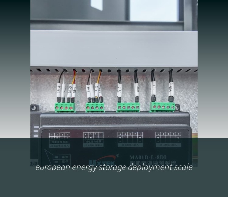 european energy storage deployment scale