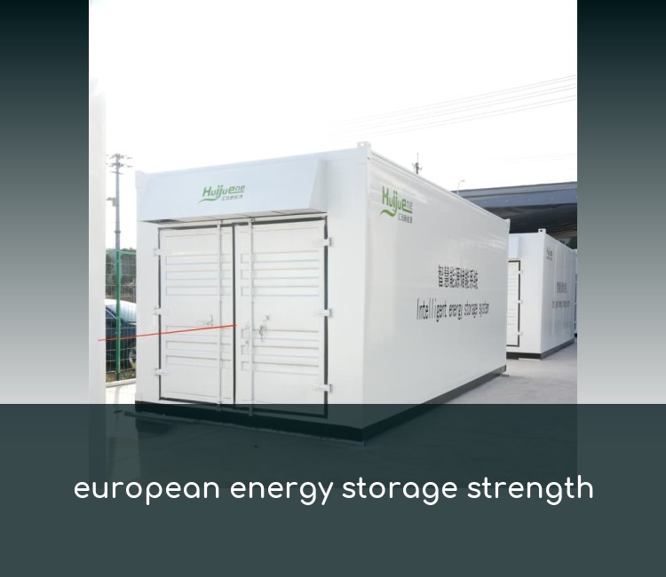 european energy storage strength