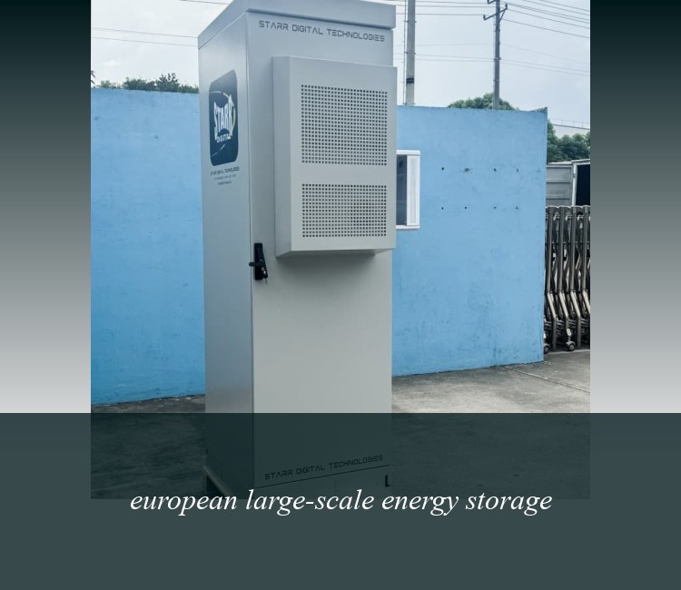 european large-scale energy storage