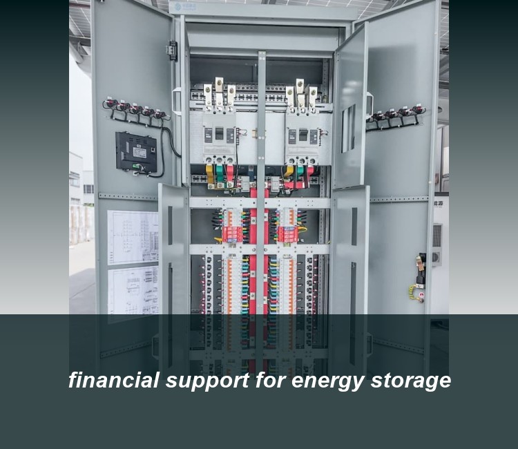 financial support for energy storage