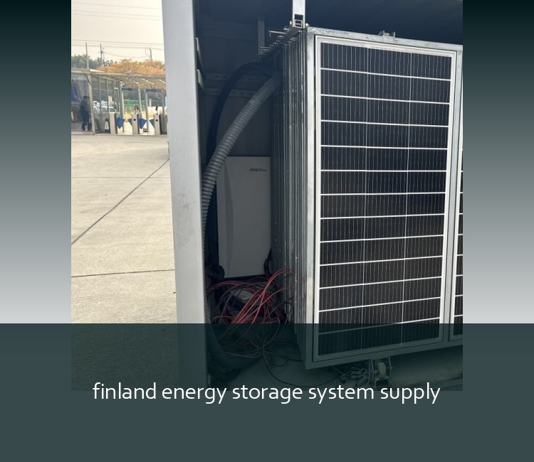 finland energy storage system supply