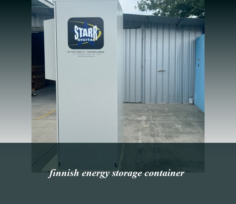 finnish energy storage container