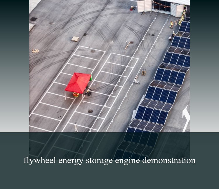 flywheel energy storage engine demonstration