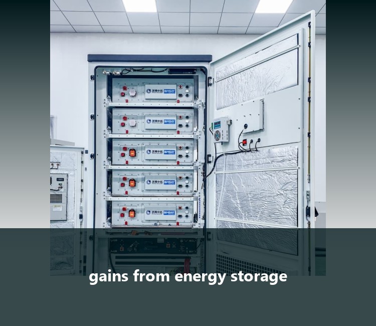 gains from energy storage