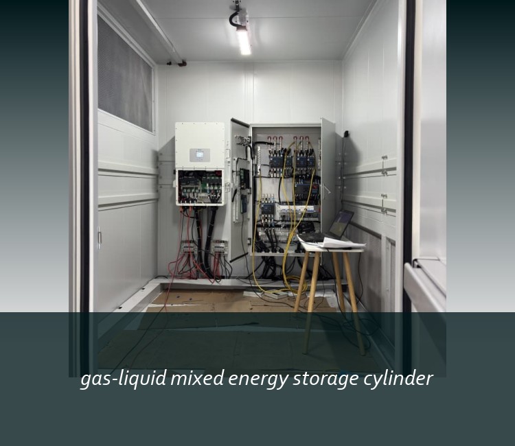 gas-liquid mixed energy storage cylinder
